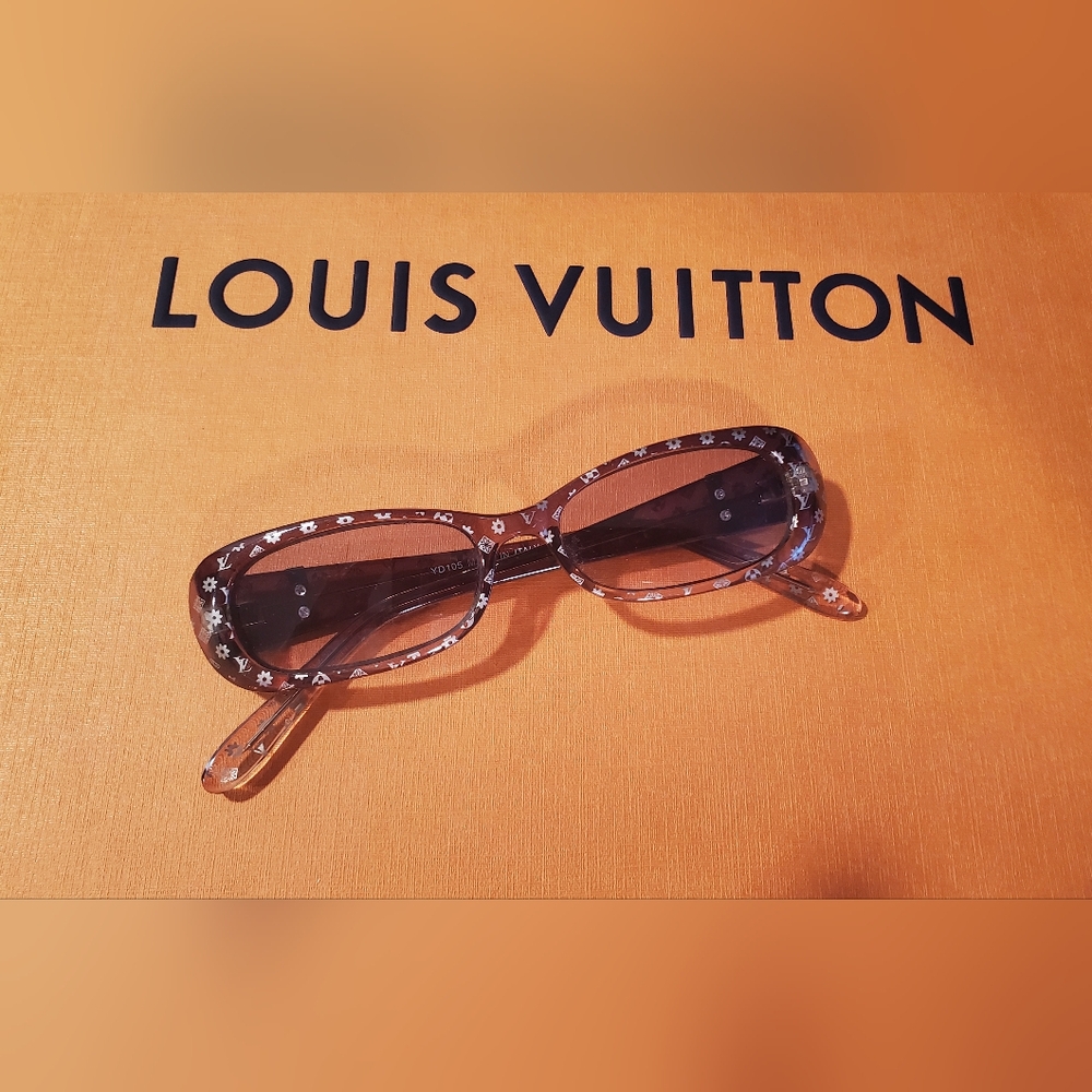 Louis Vuitton Women's Brown Sunglasses - Picture 1 of 5
